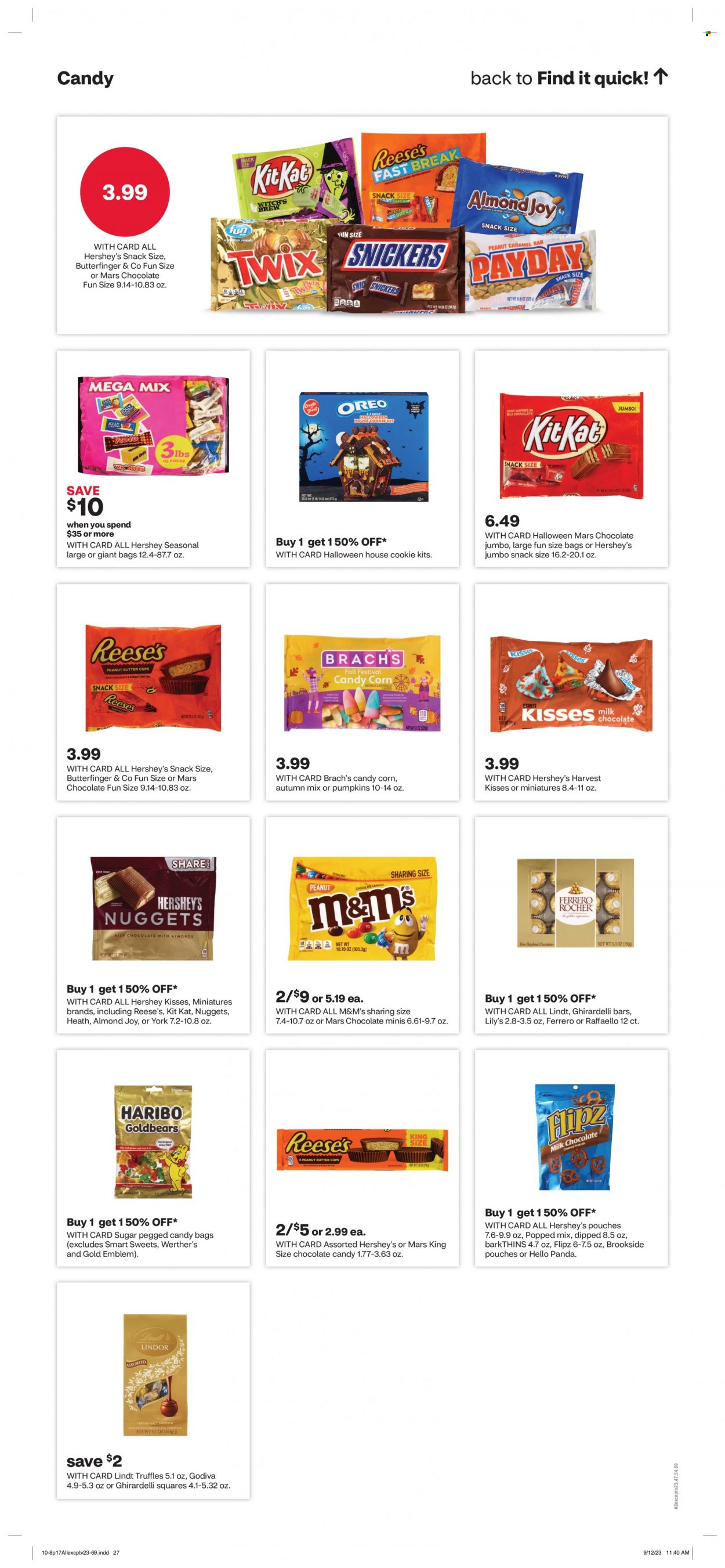 CVS Pharmacy ad - 10/08/2023 - 10/14/2023. Page 17