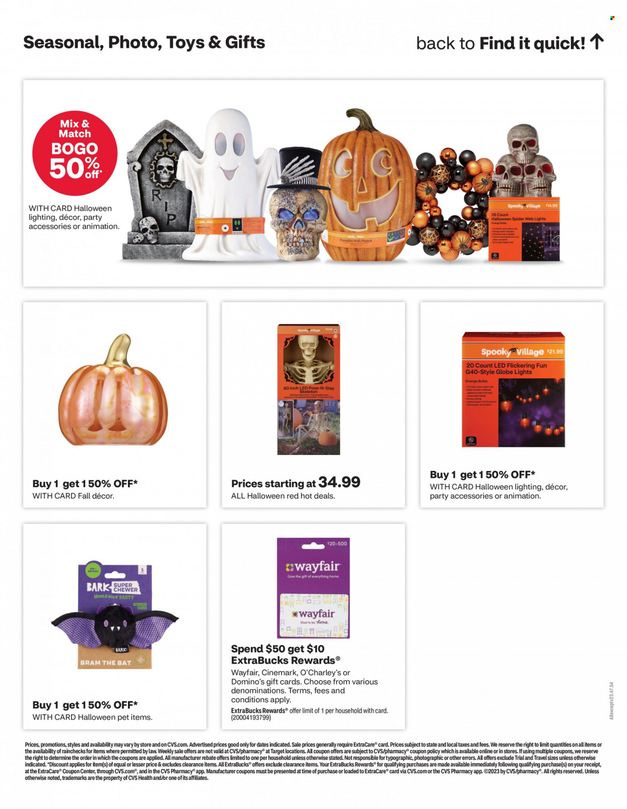 CVS Pharmacy ad - 10/08/2023 - 10/14/2023. Page 20