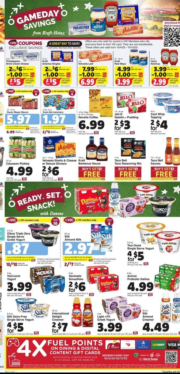 Harris Teeter ad - 10/04/2023 - 10/10/2023. Page 7