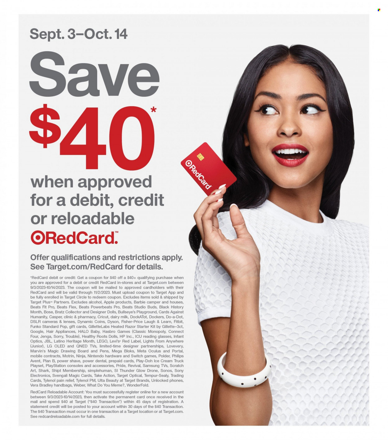Target ad - 10/08/2023 - 10/14/2023. Page 29