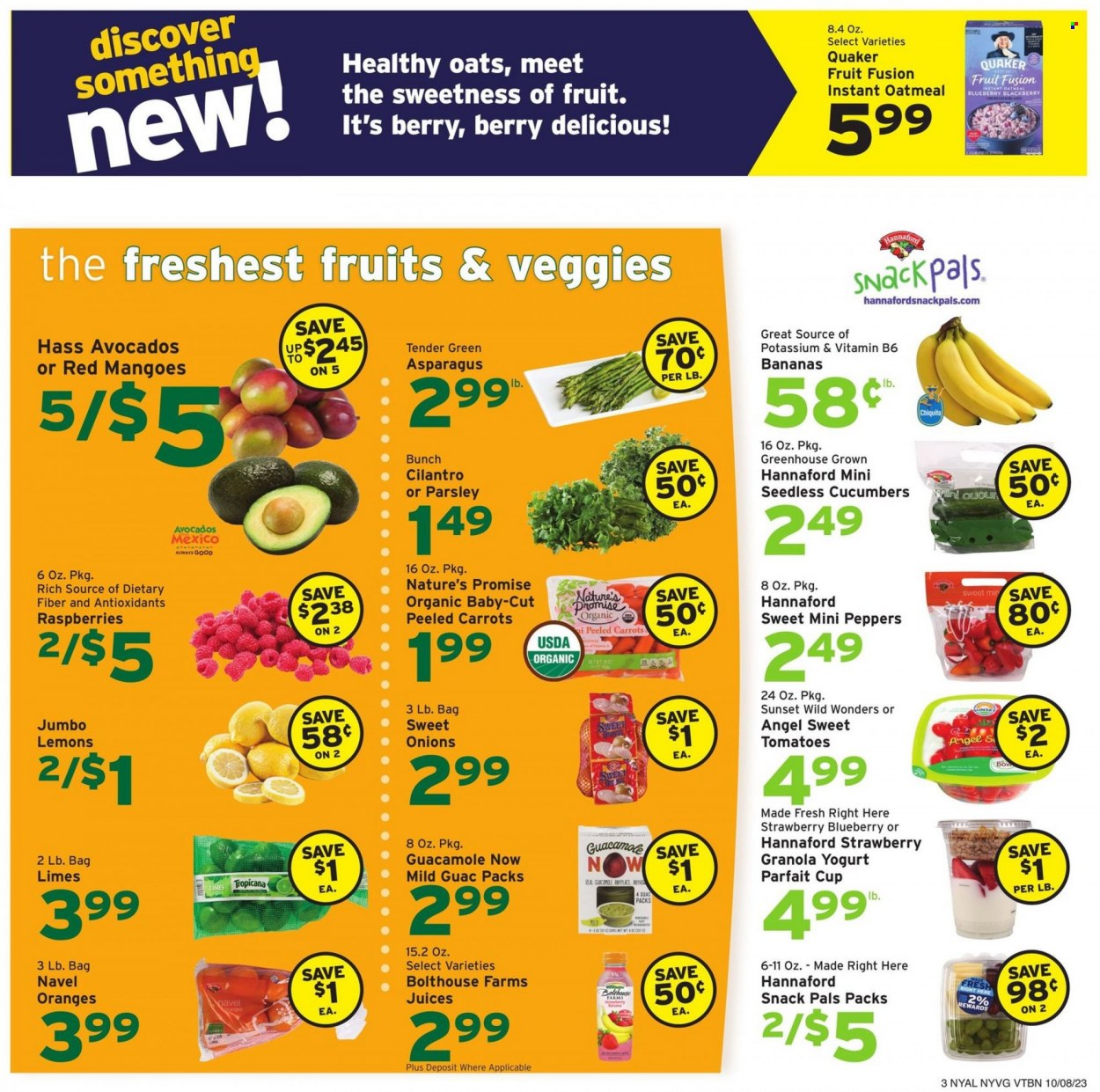 Hannaford ad - 10/08/2023 - 10/14/2023. Page 3