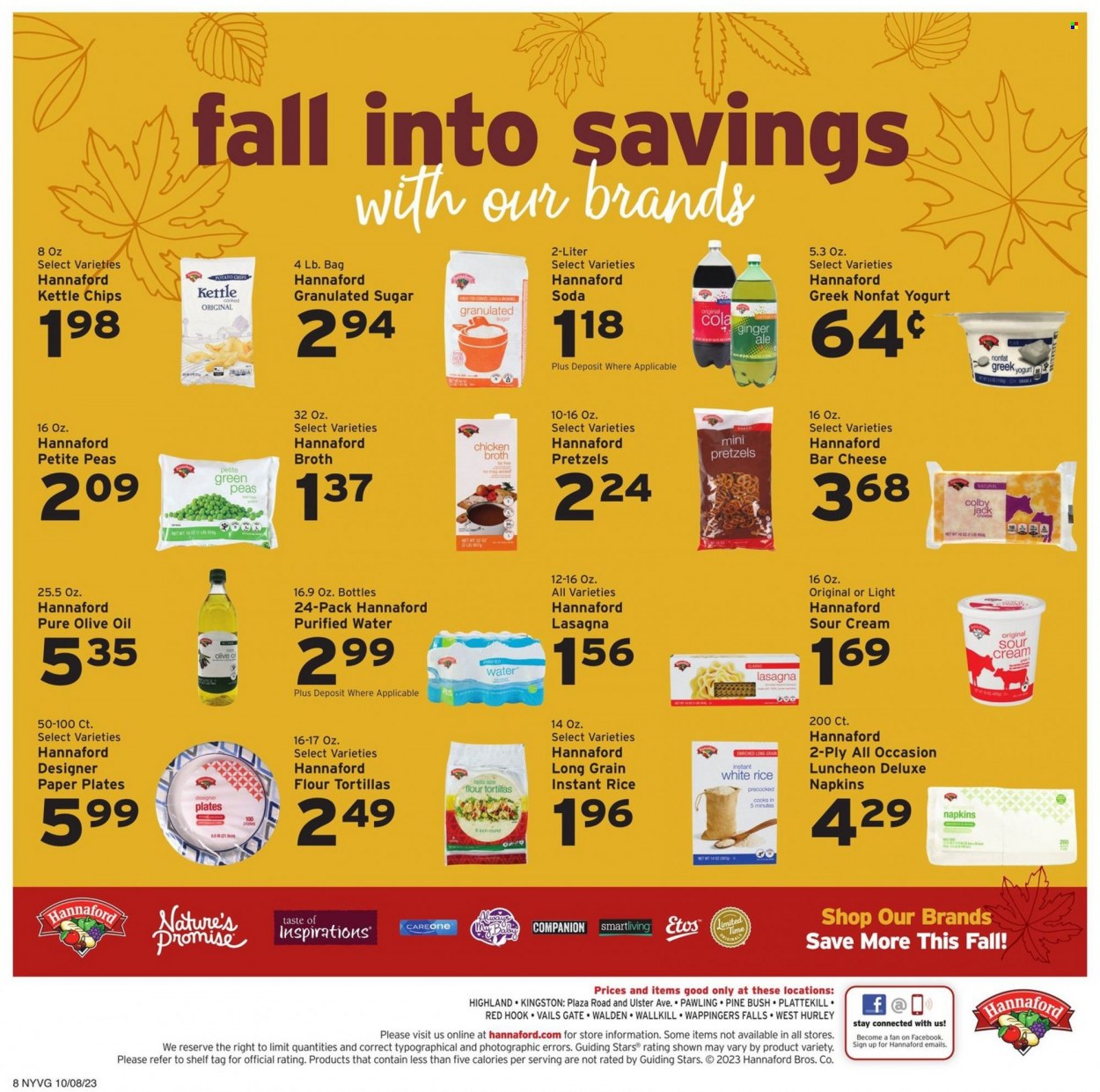 Hannaford ad - 10/08/2023 - 10/14/2023. Page 8