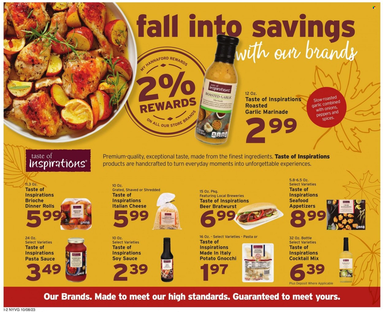 Hannaford ad - 10/08/2023 - 10/14/2023. Page 10