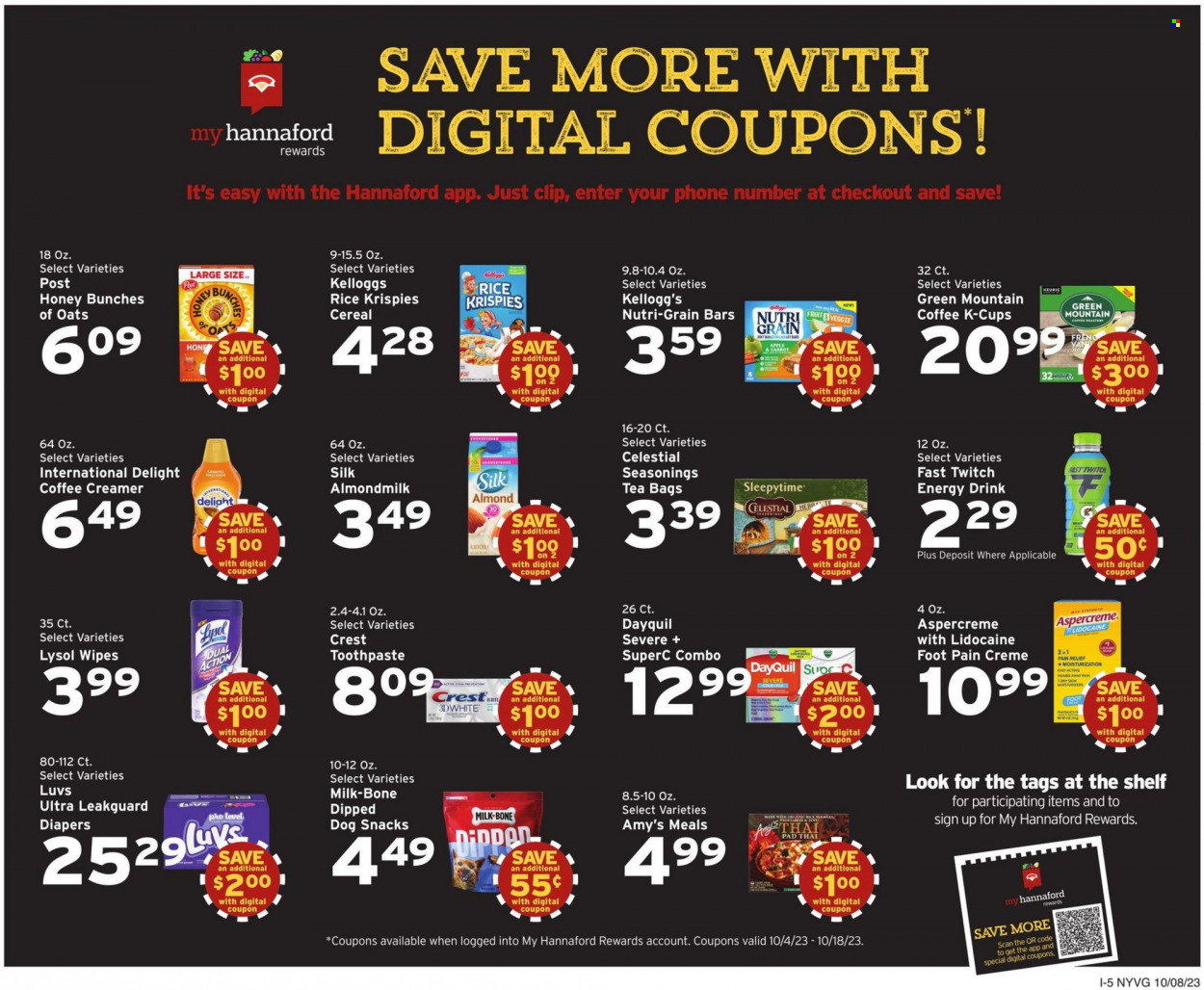 Hannaford ad - 10/08/2023 - 10/14/2023. Page 13