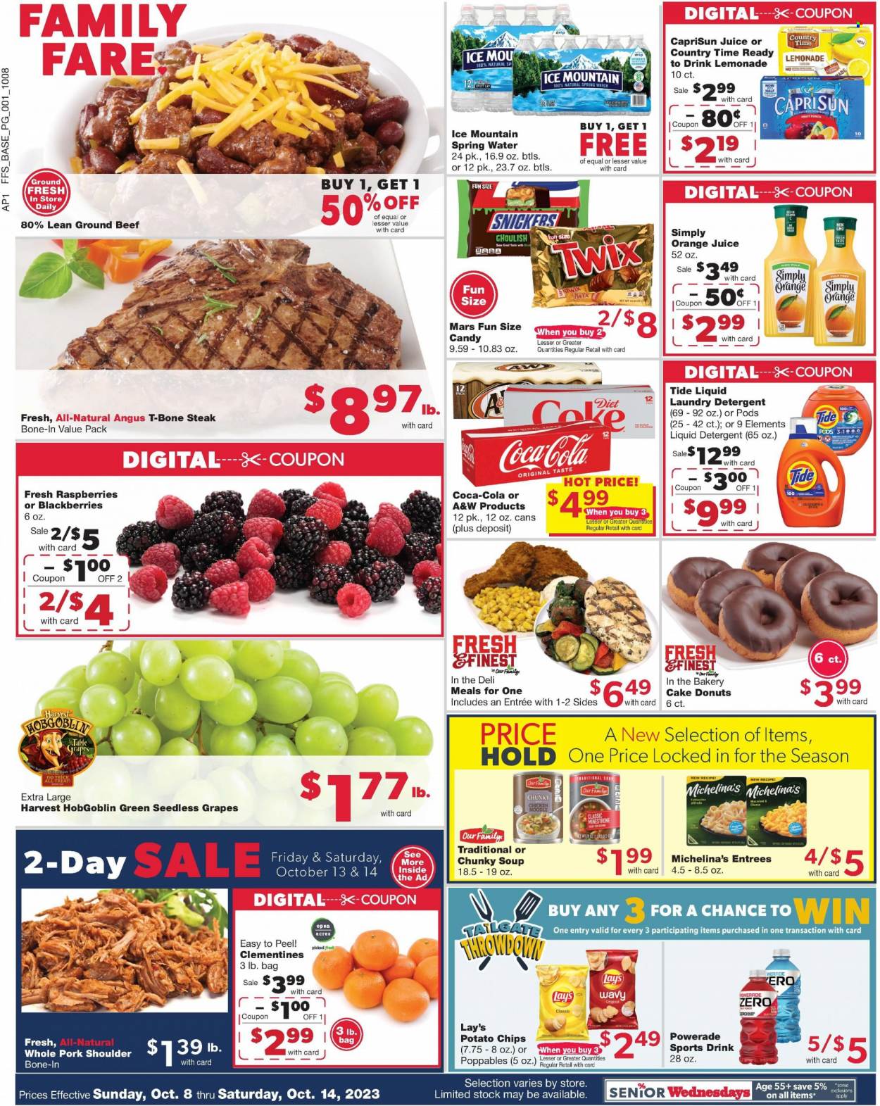 Family Fare ad - 10/08/2023 - 10/14/2023. Page 1