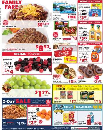 Family Fare Flyer - 10/08/2023 - 10/14/2023.