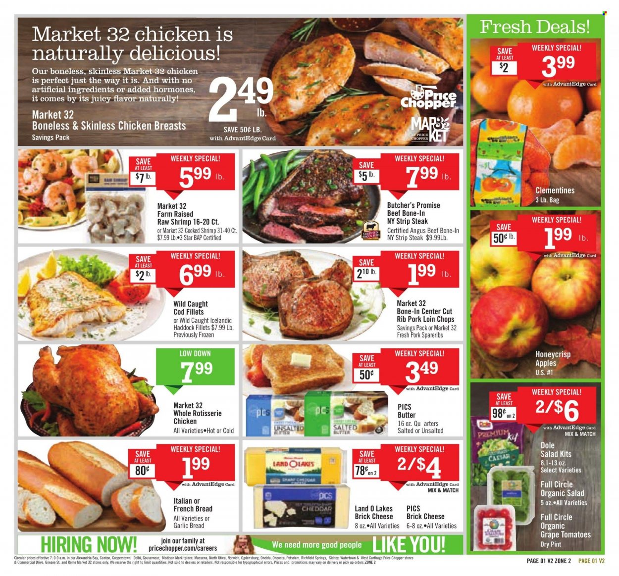 Price Chopper ad - 10/08/2023 - 10/14/2023. Page 1