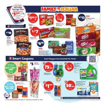 Family Dollar Flyer - October 08, 2023 - October 14, 2023.