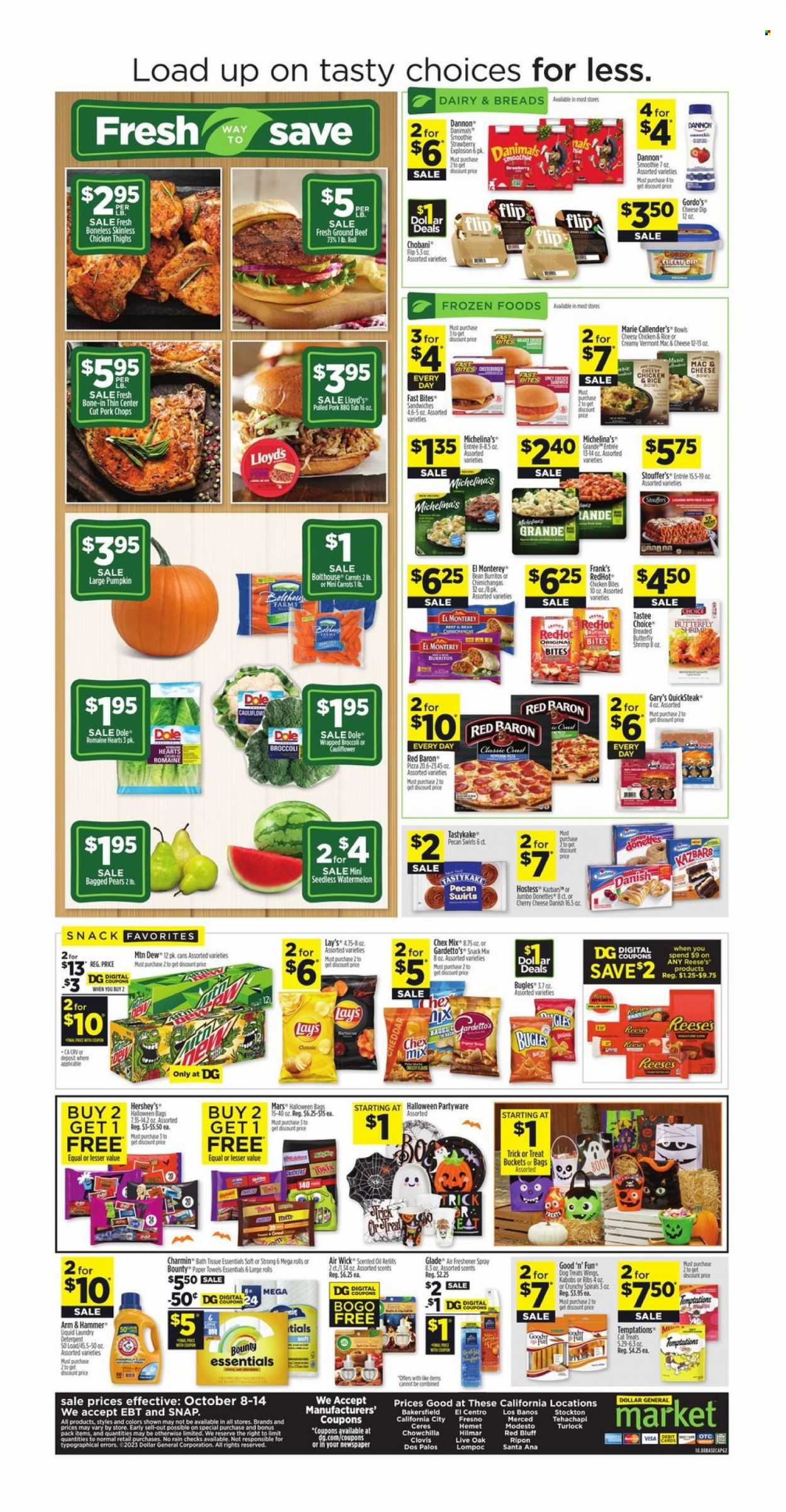 Dollar General ad - 10/08/2023 - 10/14/2023. Page 2