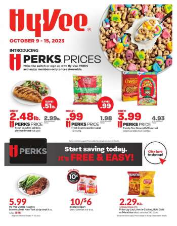 Hy-Vee Flyer - 10/09/2023 - 10/15/2023.