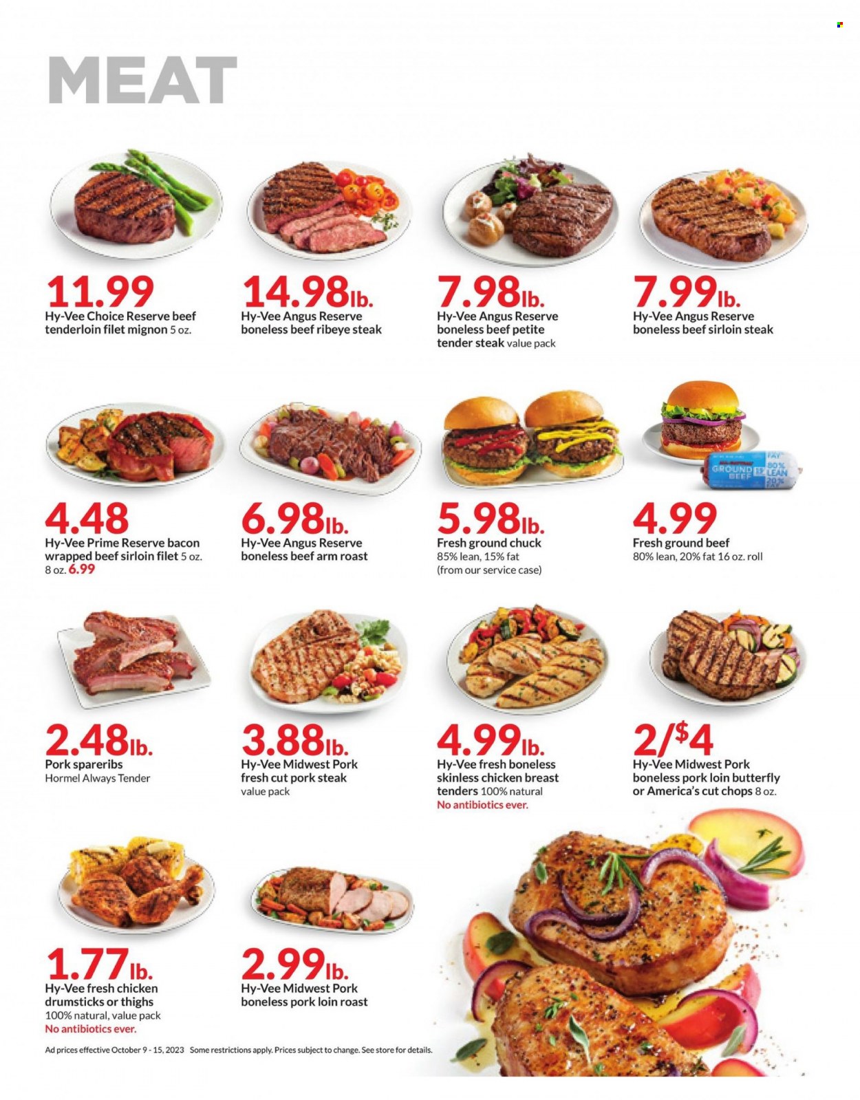Hy-Vee ad - 10/09/2023 - 10/15/2023. Page 12