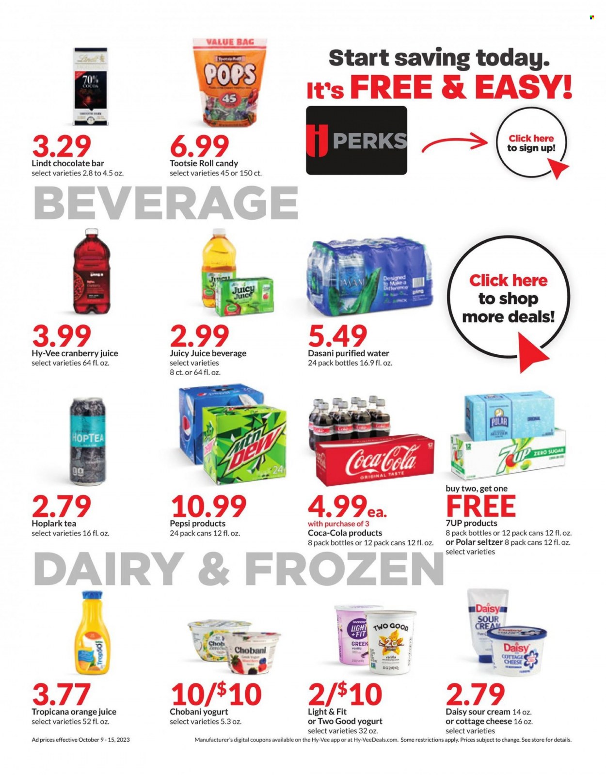 Hy-Vee ad - 10/09/2023 - 10/15/2023. Page 16