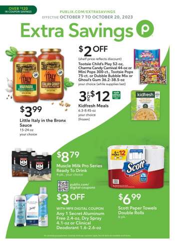 Publix Flyer - 10/07/2023 - 10/20/2023.
