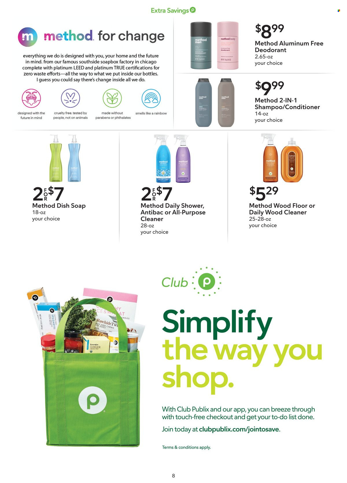 Publix ad - 10/07/2023 - 10/20/2023. Page 8