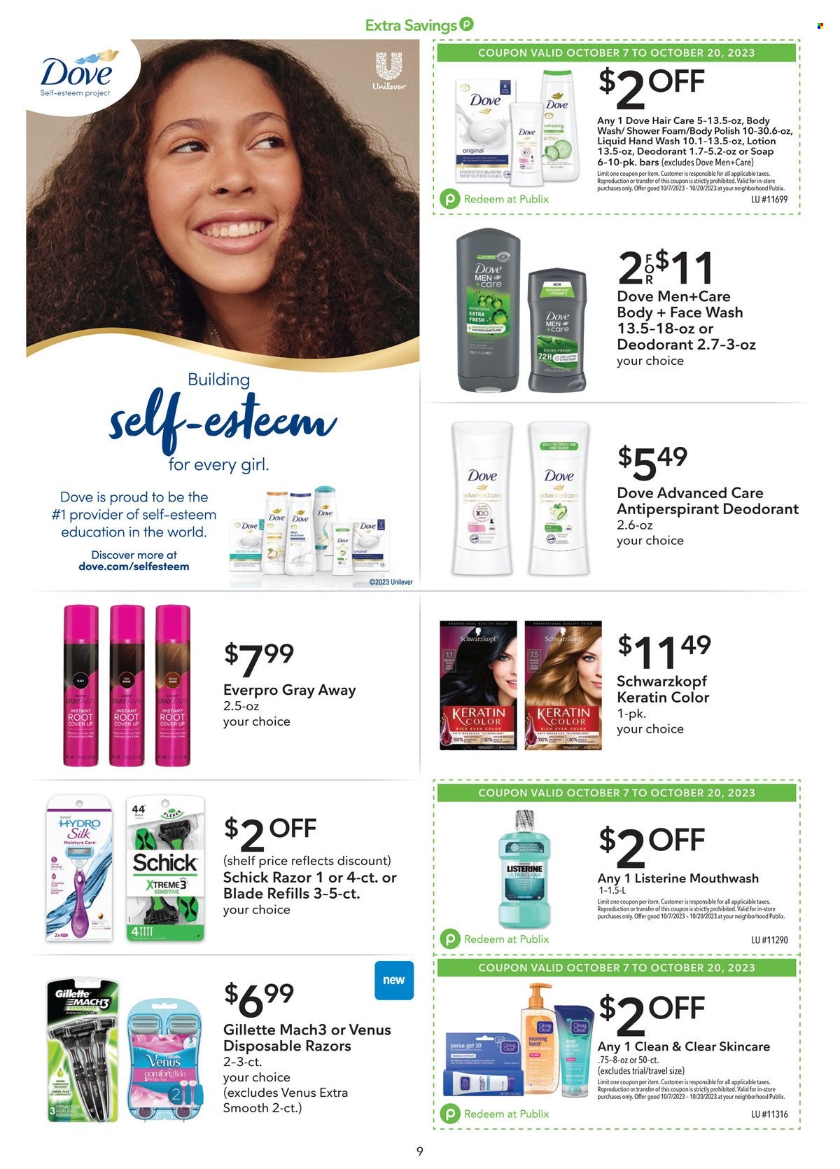 Publix ad - 10/07/2023 - 10/20/2023. Page 9