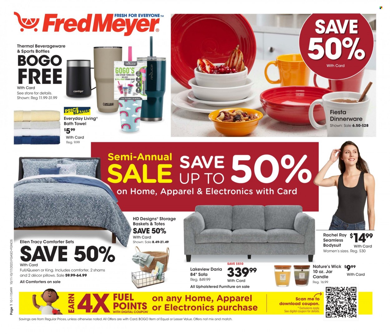 Fred Meyer ad - 10/11/2023 - 10/17/2023. Page 1
