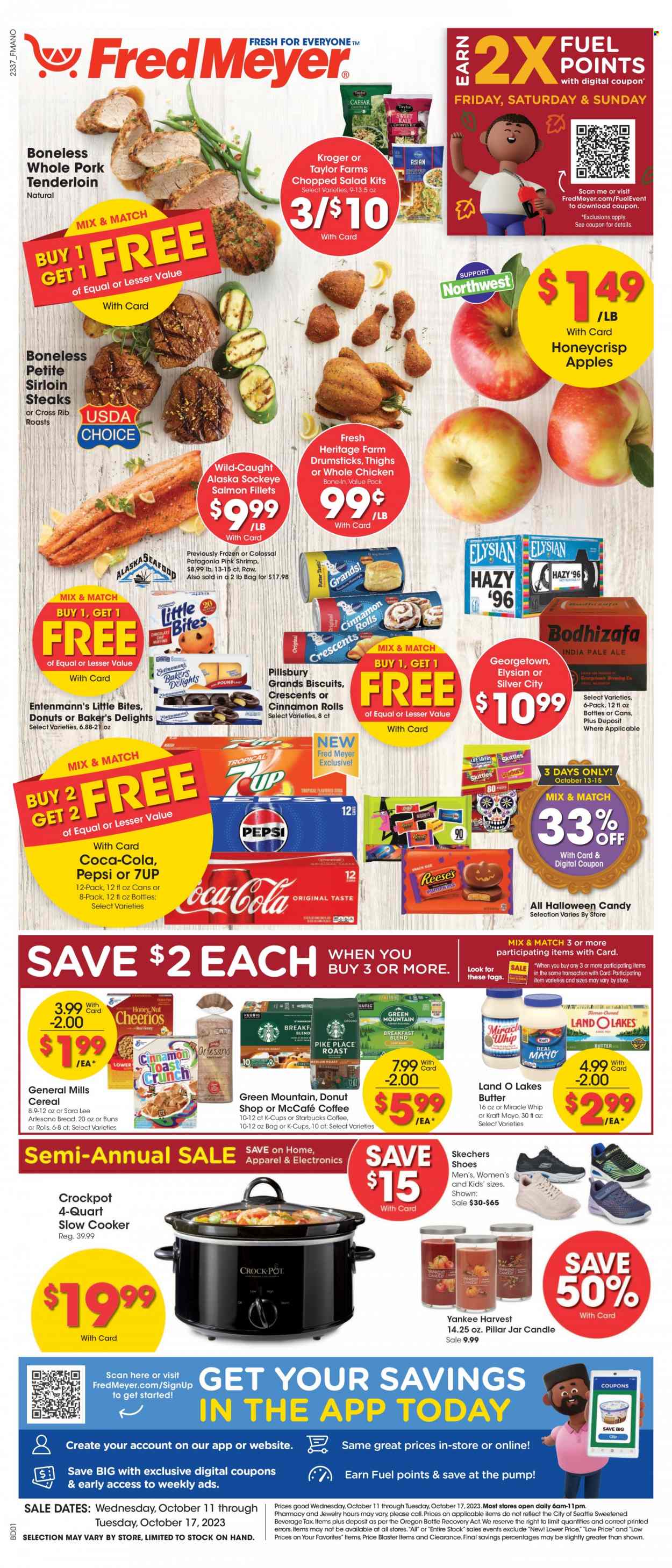 Fred Meyer ad - 10/11/2023 - 10/17/2023. Page 1