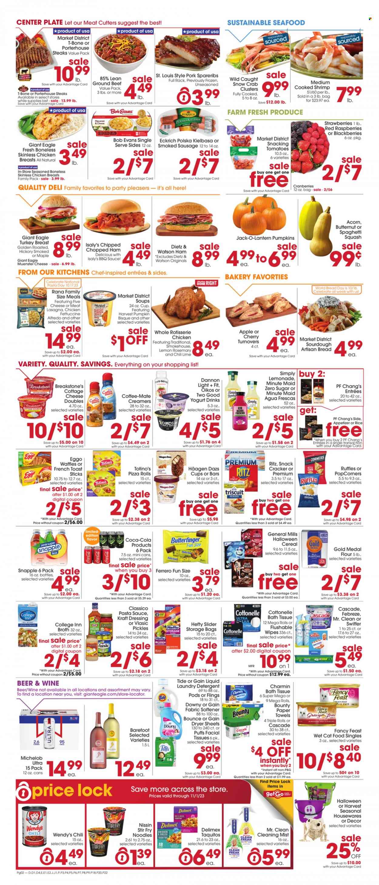 Giant Eagle ad - 10/12/2023 - 10/18/2023. Page 2