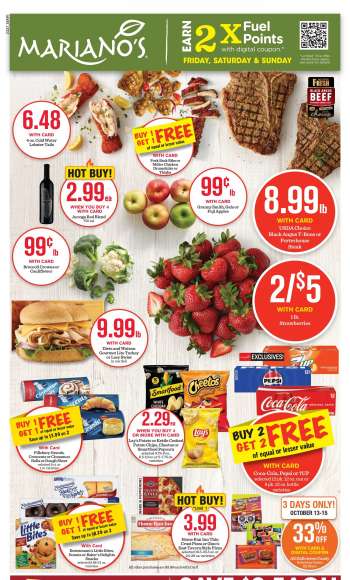 Mariano’s Flyer - 10/11/2023 - 10/17/2023.
