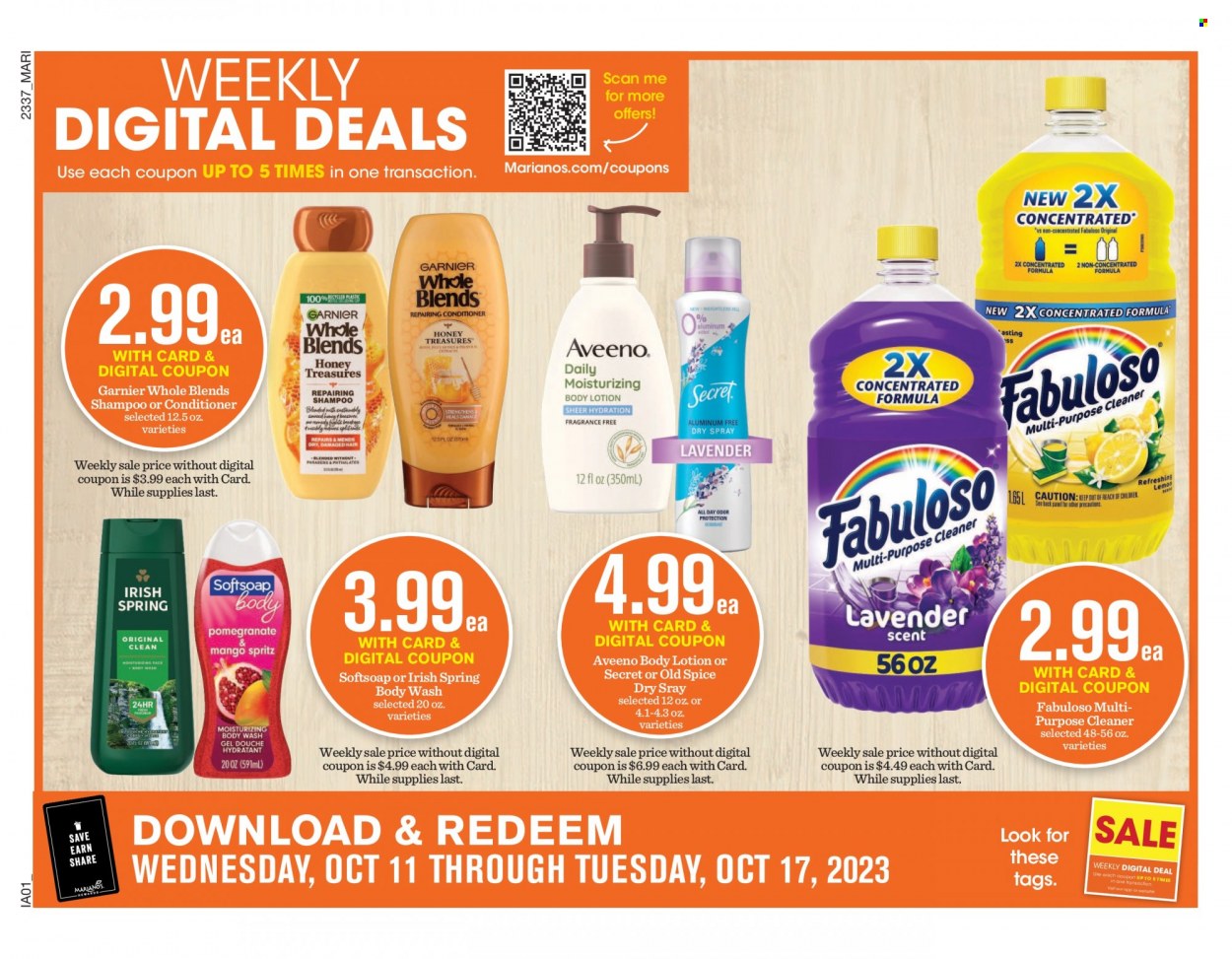 Mariano’s ad - 10/11/2023 - 10/17/2023. Page 11