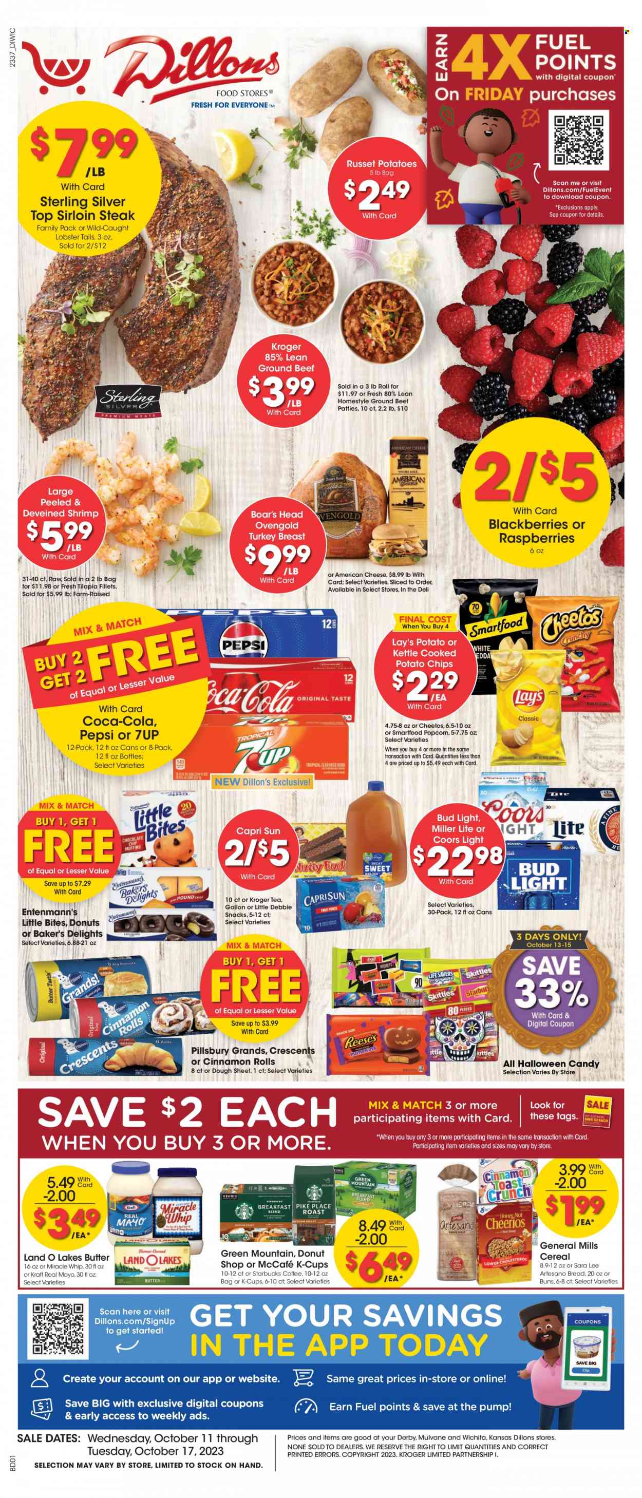 Dillons ad - 10/11/2023 - 10/17/2023. Page 1