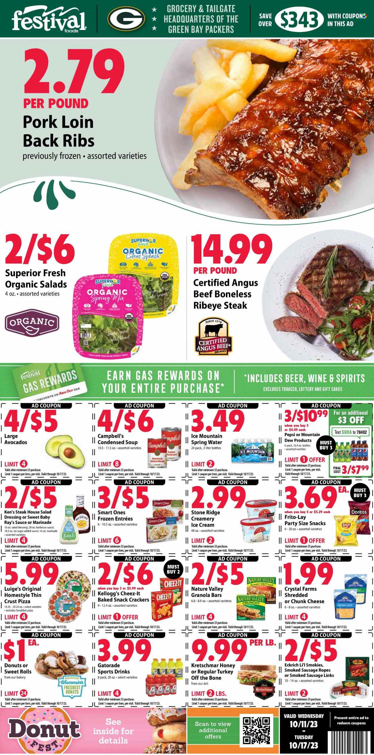 Festival Foods ad - 10/11/2023 - 10/17/2023. Page 1
