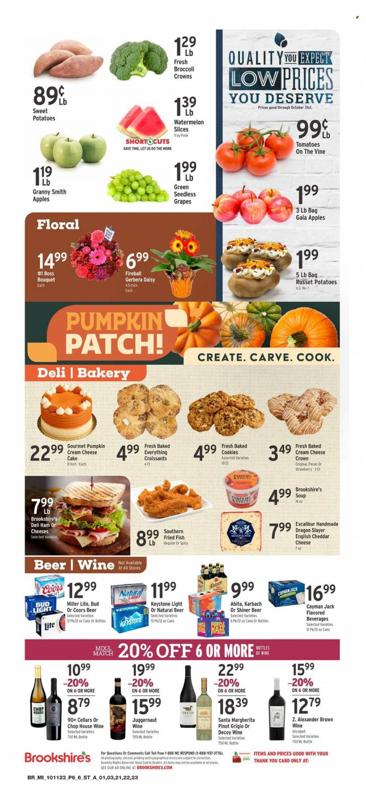 Brookshires ad - 10/11/2023 - 10/17/2023. Page 6