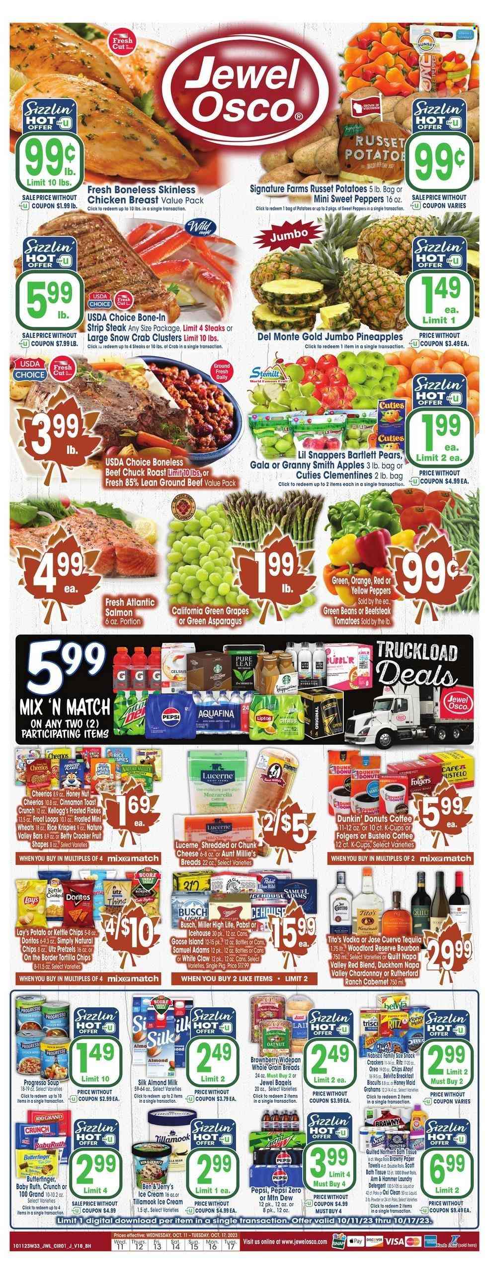 Jewel Osco ad - 10/11/2023 - 10/17/2023. Page 1