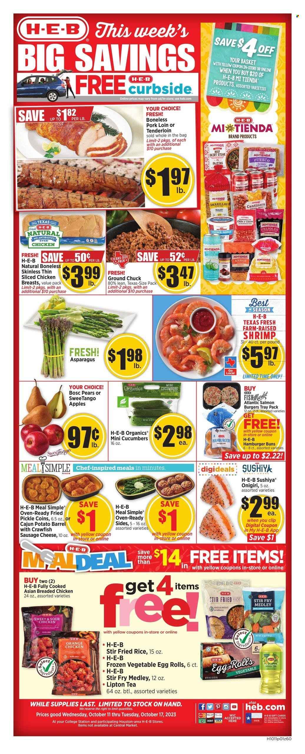 H-E-B ad - 10/11/2023 - 10/17/2023. Page 1