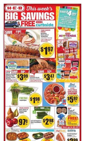H-E-B Flyer - 10/11/2023 - 10/17/2023.
