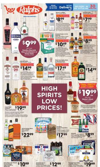 Ralphs Flyer - October 11, 2023 - November 07, 2023.