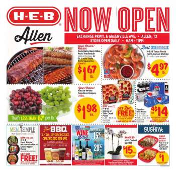 H-E-B Flyer - 10/11/2023 - 10/17/2023.