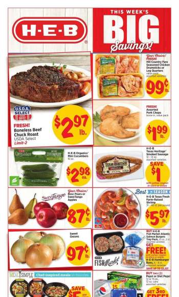 H-E-B Flyer - 10/11/2023 - 10/17/2023.