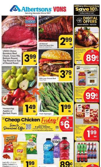 Vons Flyer - 10/11/2023 - 10/17/2023.