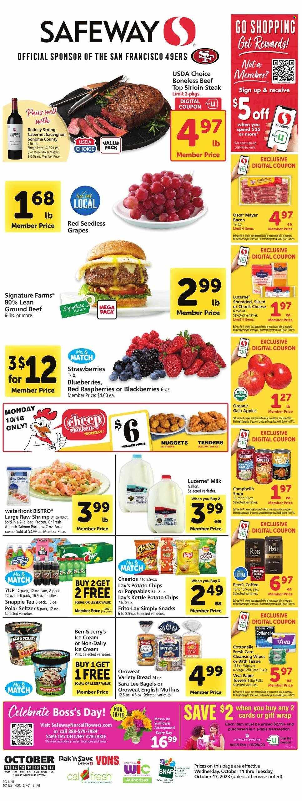 Safeway ad - 10/11/2023 - 10/17/2023. Page 1