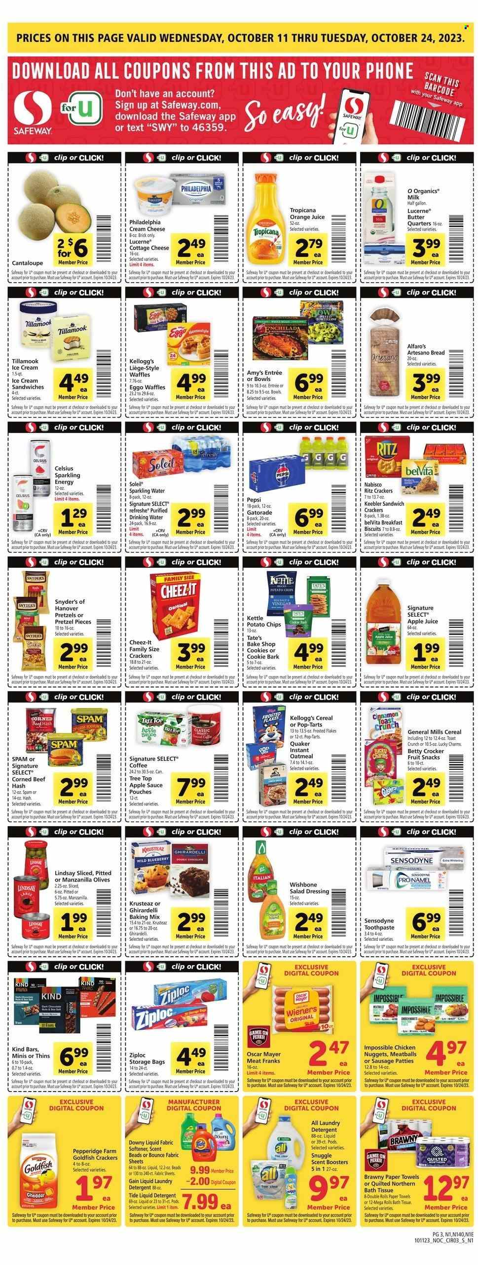 Safeway ad - 10/11/2023 - 10/17/2023. Page 3