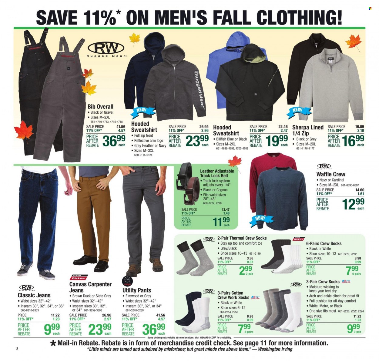 Menards ad - 10/12/2023 - 10/22/2023. Page 2