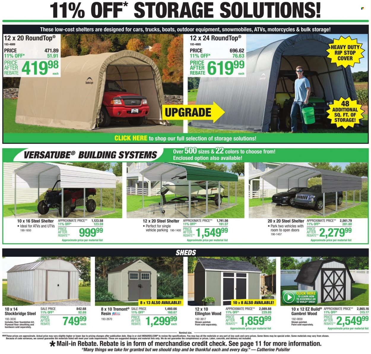 Menards ad - 10/12/2023 - 10/22/2023. Page 3