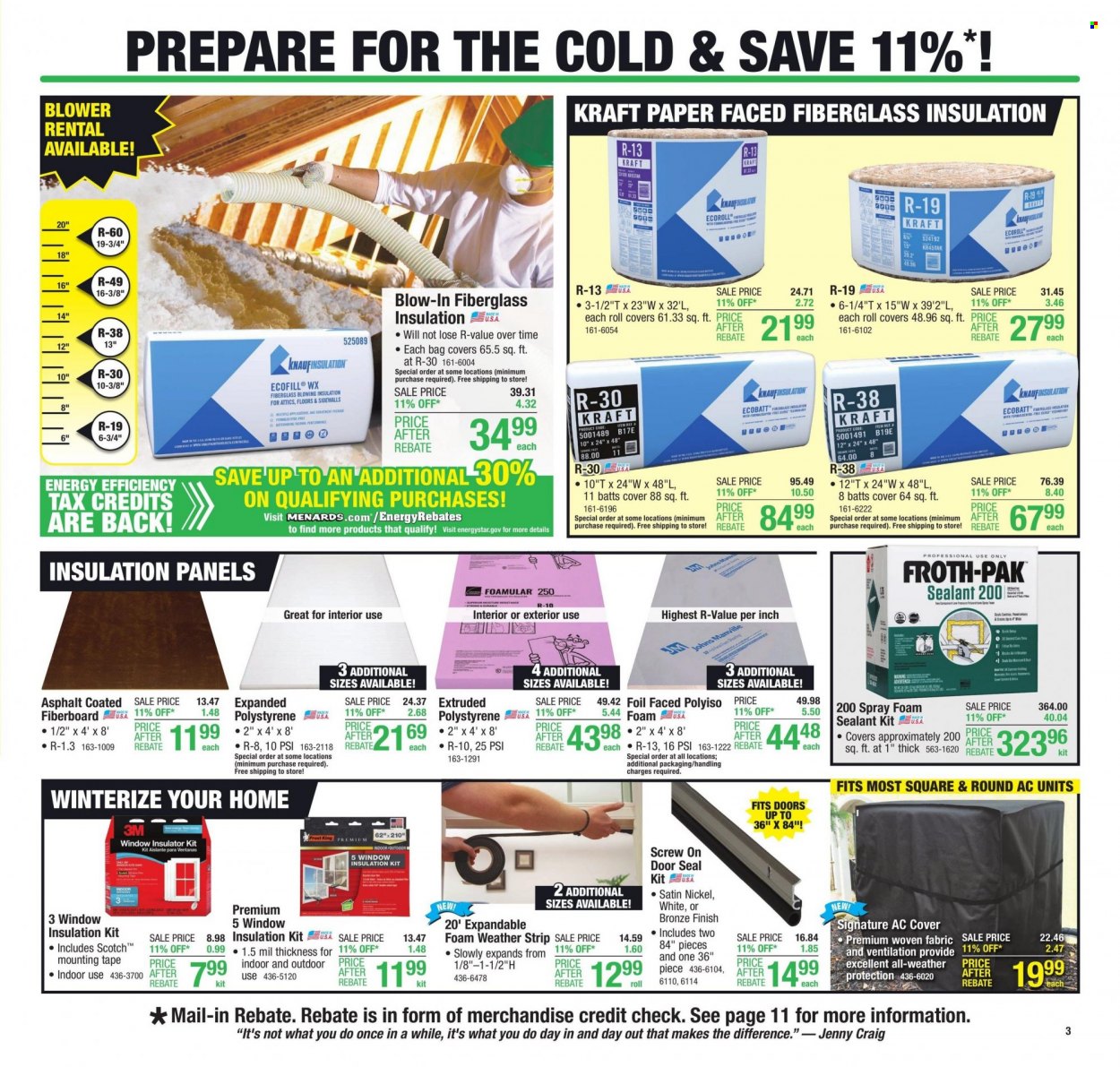 Menards ad - 10/12/2023 - 10/22/2023. Page 4