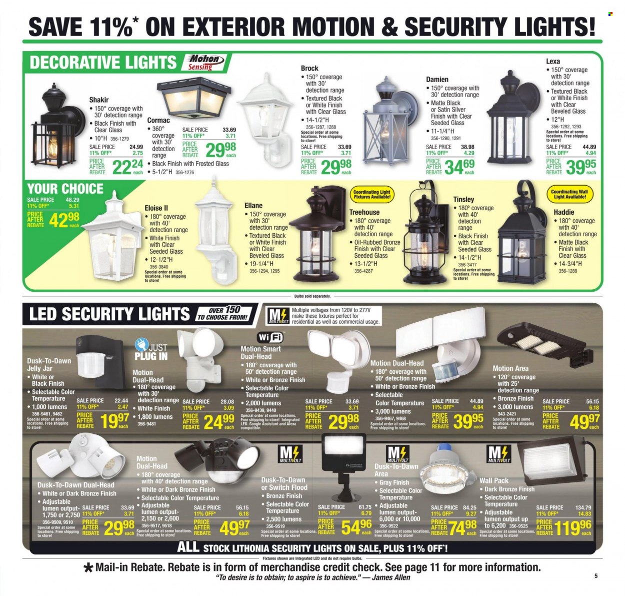 Menards ad - 10/12/2023 - 10/22/2023. Page 9