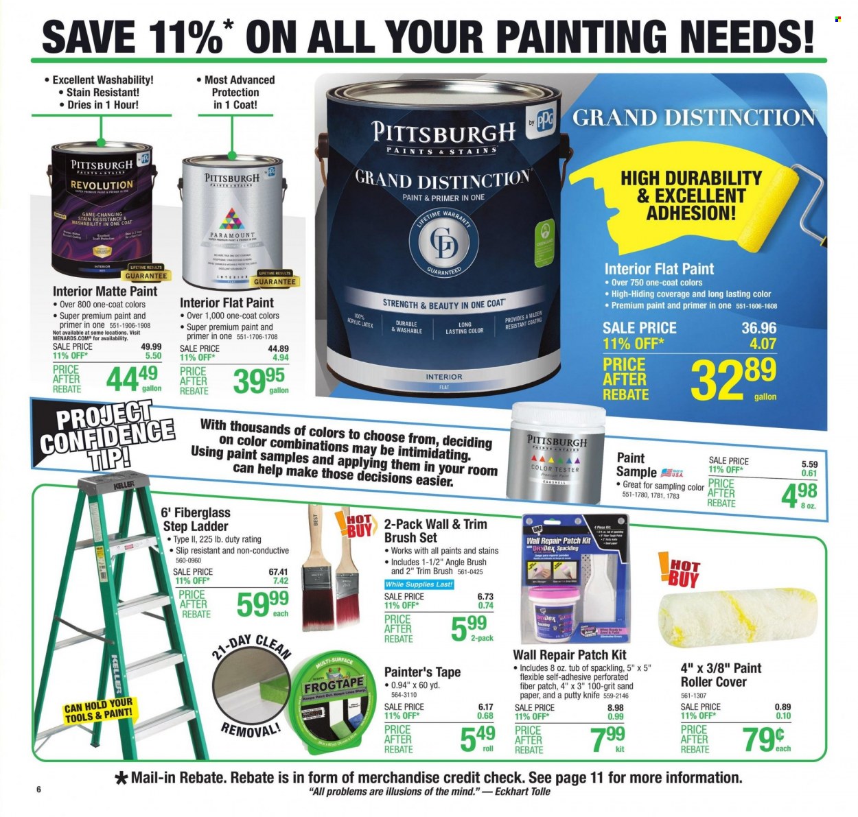 Menards ad - 10/12/2023 - 10/22/2023. Page 11