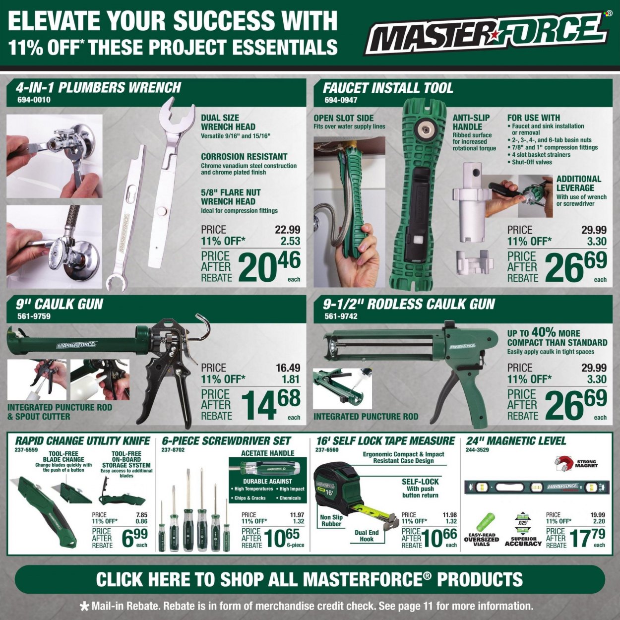 Menards ad - 10/12/2023 - 10/22/2023. Page 15