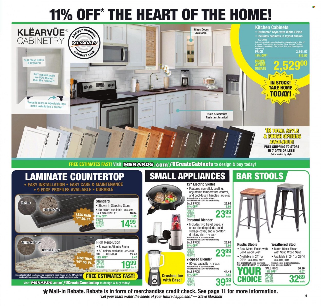 Menards ad - 10/12/2023 - 10/22/2023. Page 16