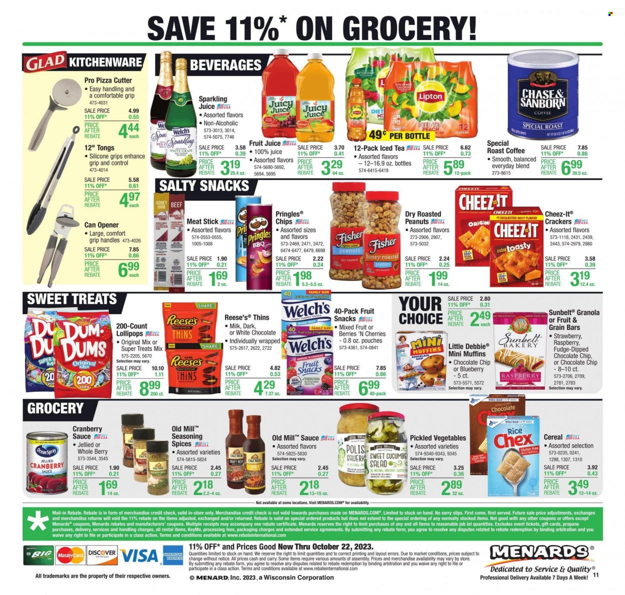 Menards ad - 10/12/2023 - 10/22/2023. Page 19