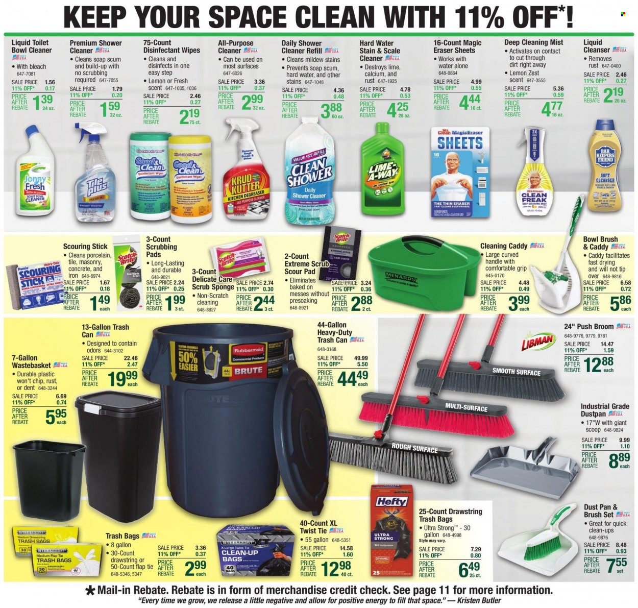 Menards ad - 10/12/2023 - 10/22/2023. Page 20