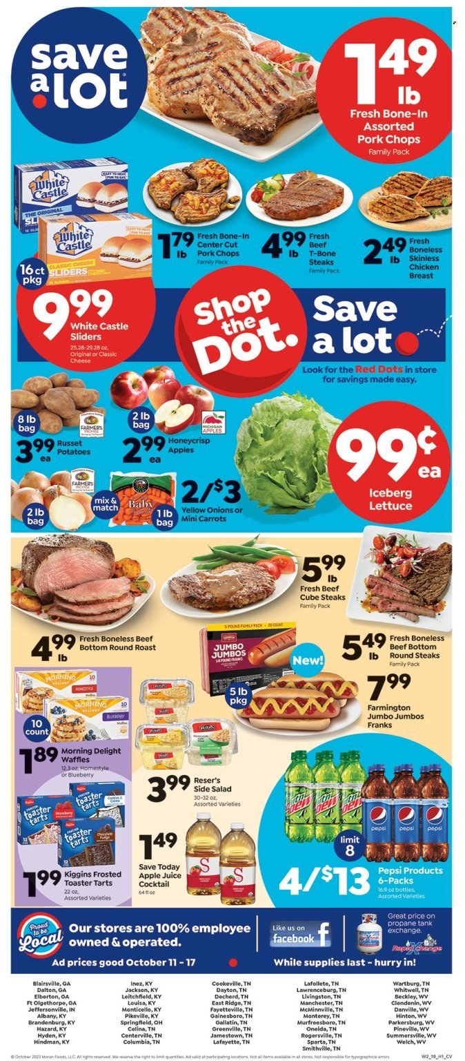 Save a Lot ad - 10/11/2023 - 10/17/2023. Page 1