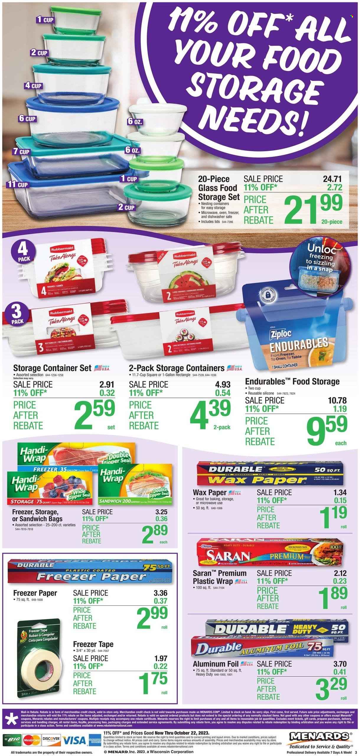Menards ad - 10/12/2023 - 10/22/2023. Page 3