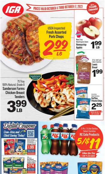 IGA Flyer - 10/11/2023 - 10/17/2023.