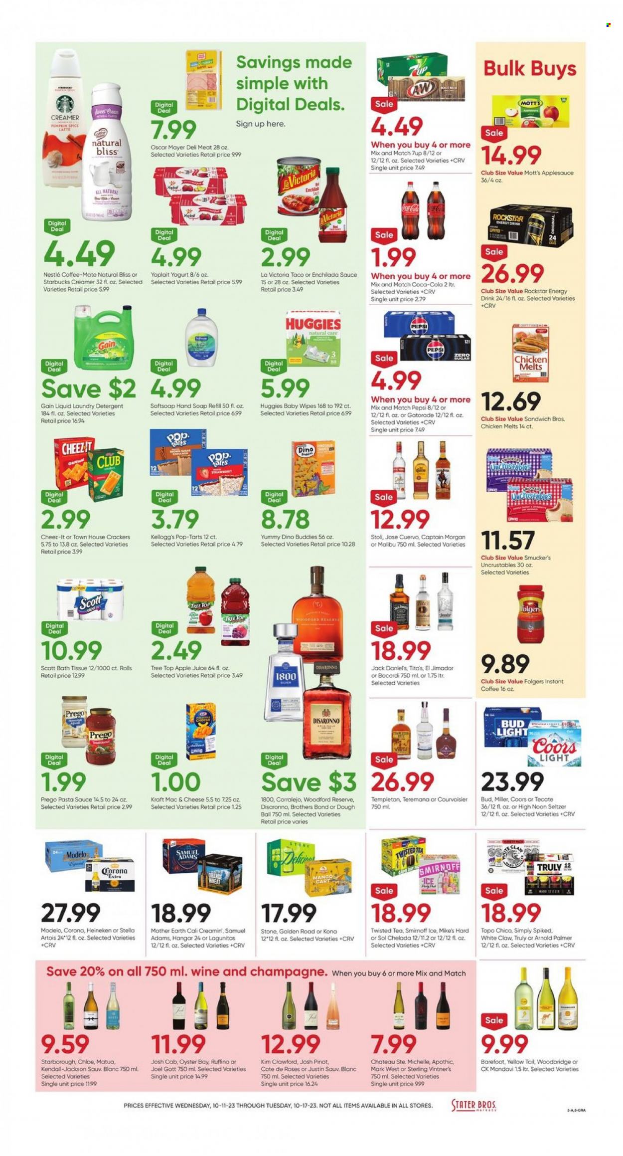 Stater Bros. ad - 10/11/2023 - 10/17/2023. Page 3