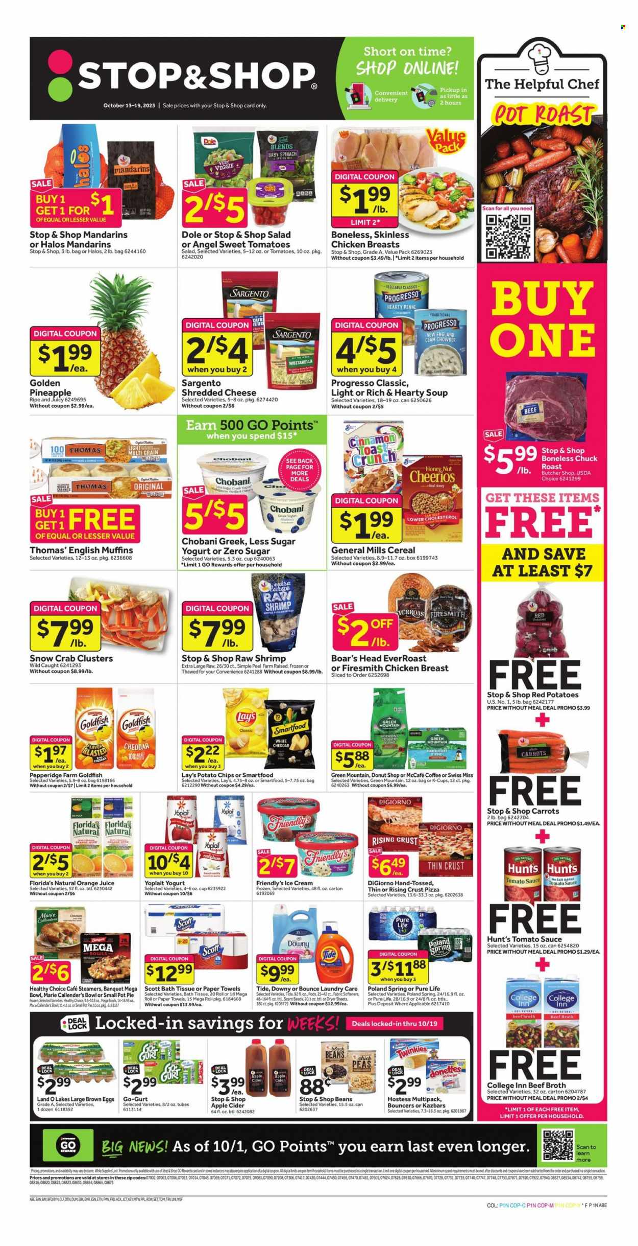Stop & Shop ad - 10/13/2023 - 10/19/2023. Page 1